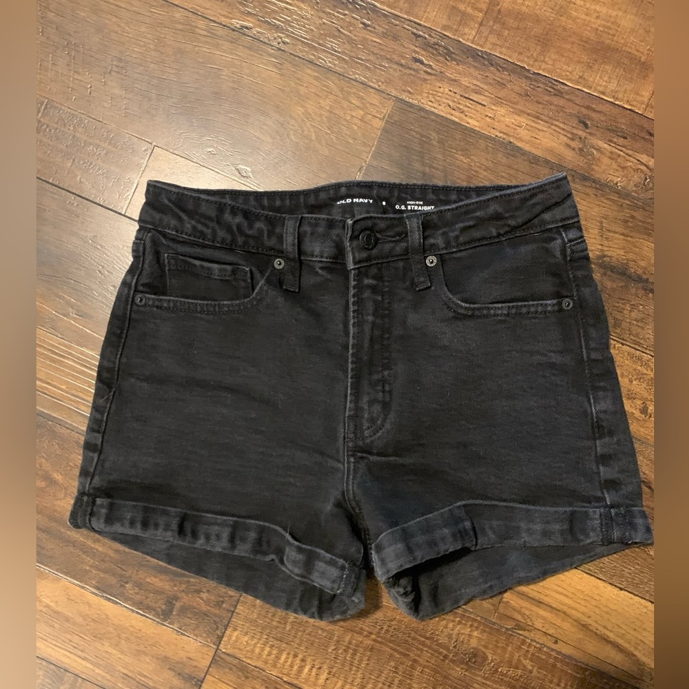 Women’s high rise black jeans